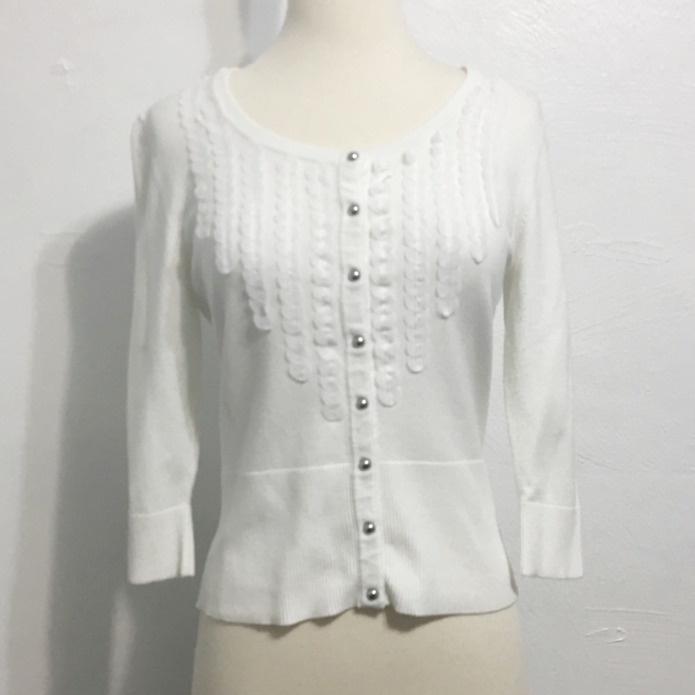 White House Black Market scoop neck sweater